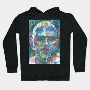 RAMANA MAHARSHI - watercolor portrait .4 Hoodie